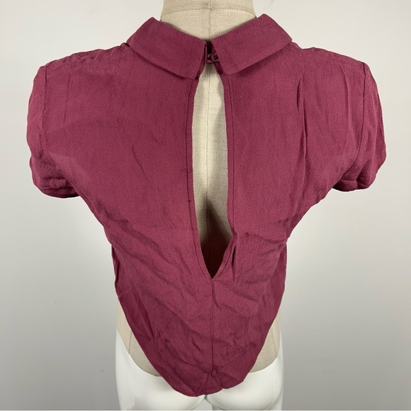 Sunday best Women's Burgundy Top XS - Picture 4 of 9